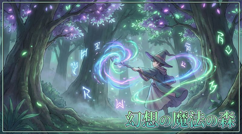 国产自拍动漫-魔法森林